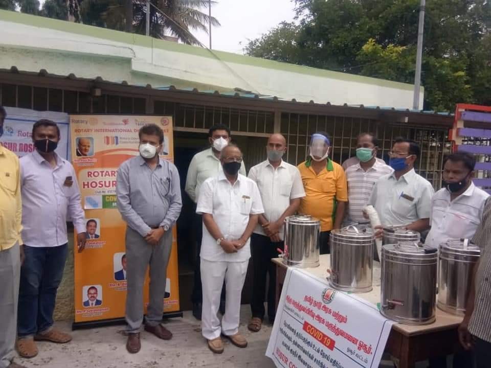 TPSOH  Corona Task Force distributed 2,50,000 serving of Kabhasura kudineer